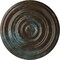 Ekena Millwork Carton Smooth Ceiling Medallion (Canopies up to 9 1/8"), 29 1/8"OD x 1 1/2"P, Bronze Blue Patina CM29CABBS - alternate 1